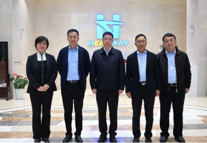 崂山区委书记张元升一行到利来囯际走访调研